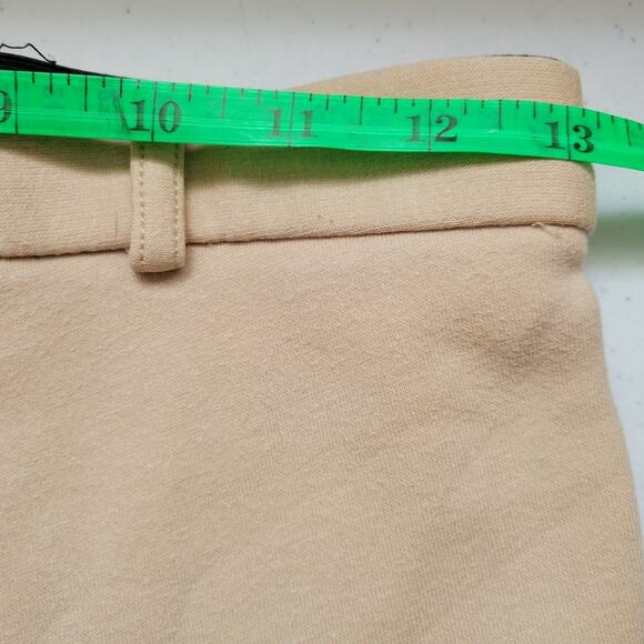 Equestrian Knee Pads Zip Pocket Zip Up Tan Riding Pants - L‎ (28) - Picture 4 of 6